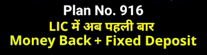 LIC Fixed Deposit Plan Hindi